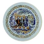 Lafayette Delivers Message To Franklin collector plate by Andre Restieau