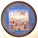 October collector plate by Jean Dutheil