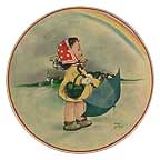 Rainbows collector plate by Mabel Lucie Attwell