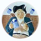 Toby Fillpot collector plate by Wilfred Blandford