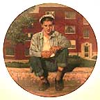 The Lauderdale Courts: Memphis, Tennessee collector plate by Diane Sivavec