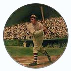 Rogers Hornsby: .424 Season collector plate by Jeff Barson