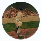 Mel Ott: Master Melvin collector plate by Jeff Barson
