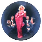 Diamonds Are A Girl's Best Friend collector plate by Chris Notarile