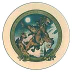 The Midnight Ride Of Paul Revere collector plate by J. C. Leyendecker