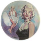 Marilyn Monroe collector plate by Susie Morton