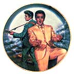 Rockin' In The Moonlight collector plate by Susie Morton