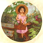 Summer Liebchen (Sweetheart) collector plate by Von Ault