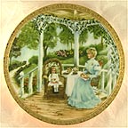 First Tea collector plate by Rusty Money