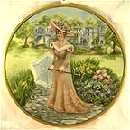 Lady Sabrina collector plate by Rusty Money