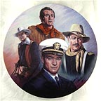 John Wayne - The Tribute collector plate by Susie Morton