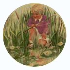 Little Prince collector plate by Rusty Money