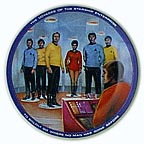 Beam Us Down Scotty collector plate by Susie Morton