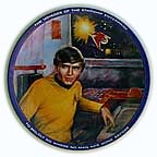 Chekov collector plate by Susie Morton