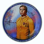 Captain Kirk collector plate by Susie Morton