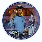Dr. McCoy collector plate by Susie Morton