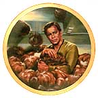 The Trouble With Tribbles collector plate by Susie Morton