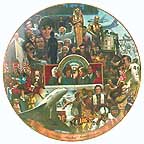 Memory Plate collector plate by Alton S. Tobey