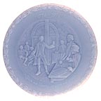 Give Me Liberty Or Give Me Death - Blue collector plate
