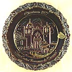 San Carlos Borromeo de Carmelo - Carnival collector plate