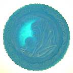 Madonna With Sleeping Child - Blue Satin collector plate