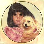 Tiffany collector plate by Geri Havill Moore