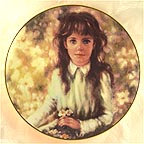 Jennifer's World collector plate by Charlene Mitchell