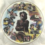 Looking Back - 65th Birthday collector plate by D. L. 