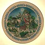 Magi collector plate by Fritz Wegner