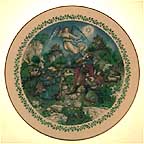 The Shepherds collector plate by Fritz Wegner