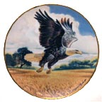 Amber Waves Of Grain collector plate by Ronald Van Ruyckevelt
