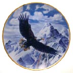 On Freedom's Wing collector plate by Ronald Van Ruyckevelt