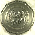 The Alliance With France - 1778 collector plate by Joe Isom