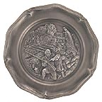 Battle Of Bunker Hill collector plate by Alton S. Tobey