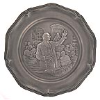 Patrick Henry Urges Armed Resistance collector plate by Paul Calle