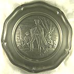 Washington Crosses The Delaware - 1776 collector plate by Alexander Farnham