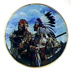 In The Beginning... Friends collector plate by Paul Calle