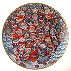 Santa Claws collector plate by Bill Bell