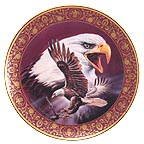 Freedom's Glory collector plate by Ronald Van Ruyckevelt