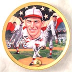 Dizzy Dean - The Great One collector plate by James Auckland
