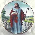The Lord Is My Shepherd collector plate by Alton S. Tobey