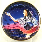Maiden of the Evening Stars collector plate by David Penfound