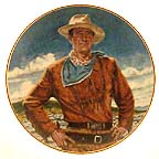 John Wayne, The Duke collector plate by Robert Tanenbaum