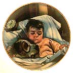 Dog Tired collector plate by Drew Struzan