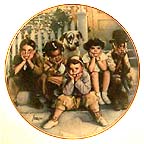 The Little Rascals collector plate by Drew Struzan