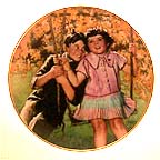 Stuck On You collector plate by Drew Struzan