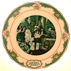 Christina Rosetti collector plate by John Speirs