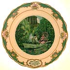 William Shakespeare collector plate by John Speirs