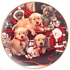Christmas Cheer collector plate by Don Scarlett