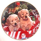 Holiday Surprise collector plate by Don Scarlett